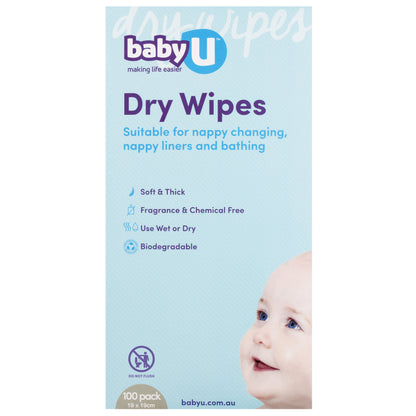 Baby U Dry Wipes