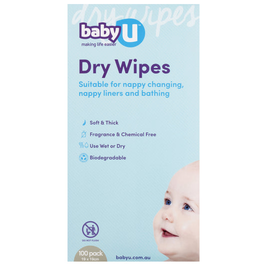 Baby U Dry Wipes