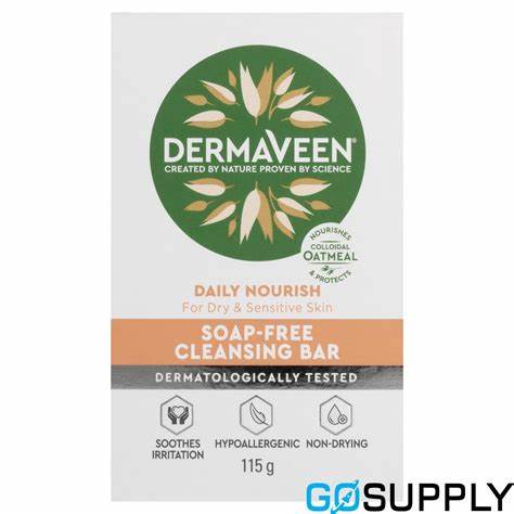 Dermaveen Soap Free Cleansing Bar 115g