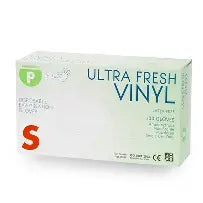 Ultra Fresh Vinyl Clear Powder Free Gloves