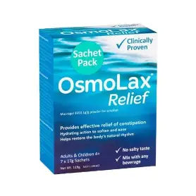 Osmolax Constipation Relief Travel Sachets 19gm