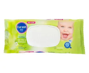 Curash Soothing Baby Wipes (3x80)