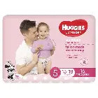 Huggies Ultra Dry Nappies Walker Size 5 Girl 13-18kg
