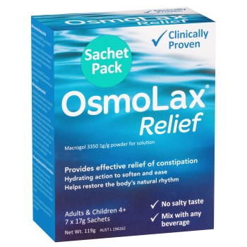 Osmolax Constipation Relief Travel 19gm Sachets (Packet 7)