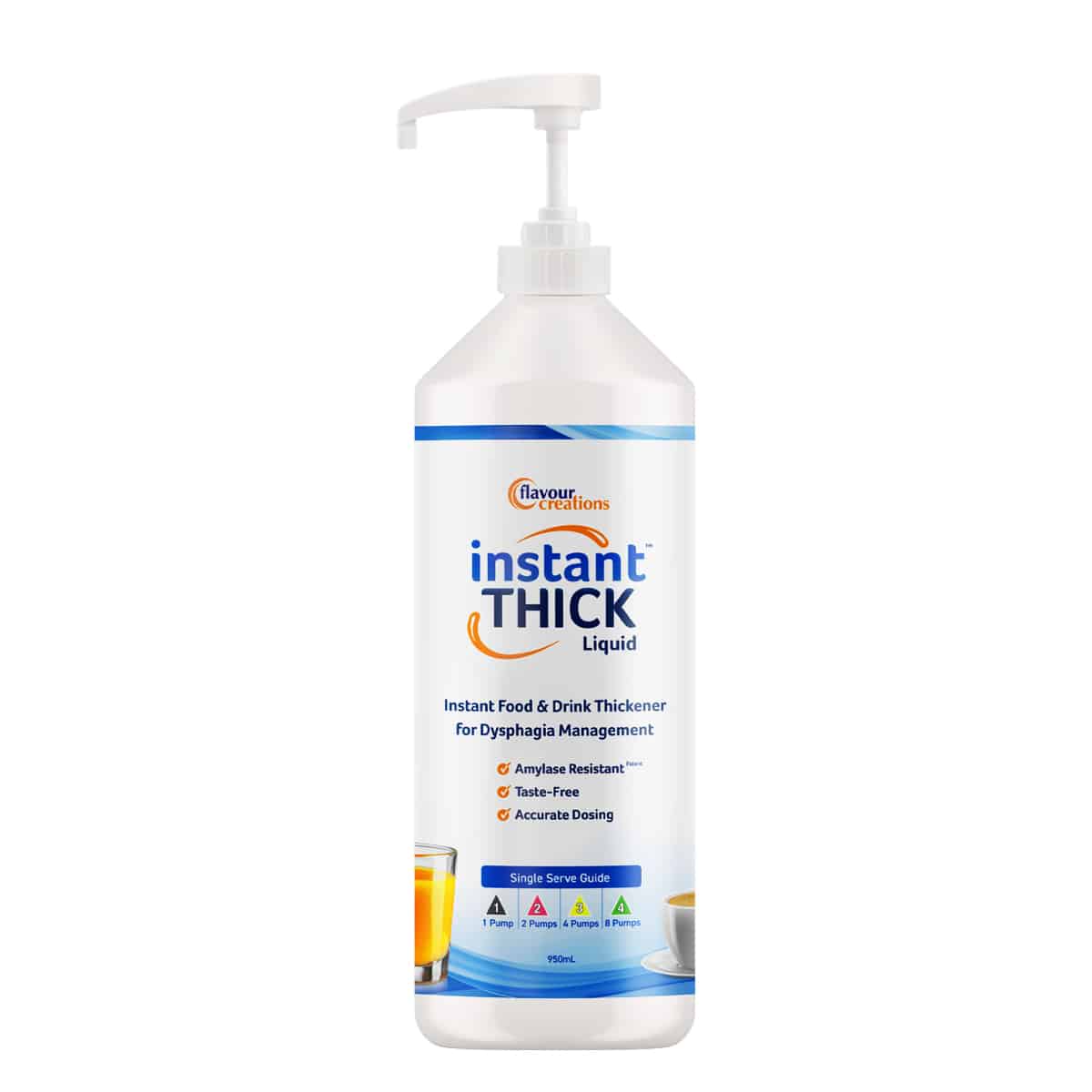 FC Instant Thick Liquid 950ml Pump (Each)
