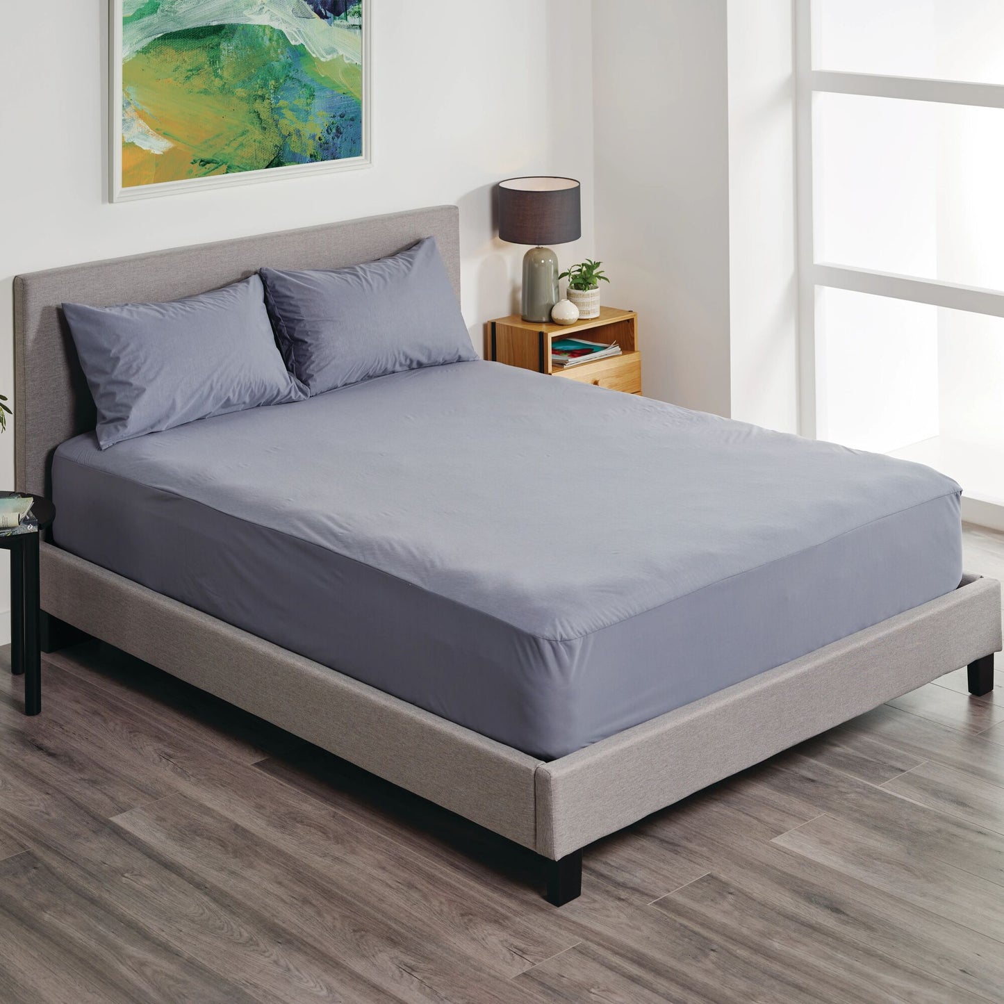 Protect-A-Bed Fusion Waterproof Sheet Set - Charcoal
