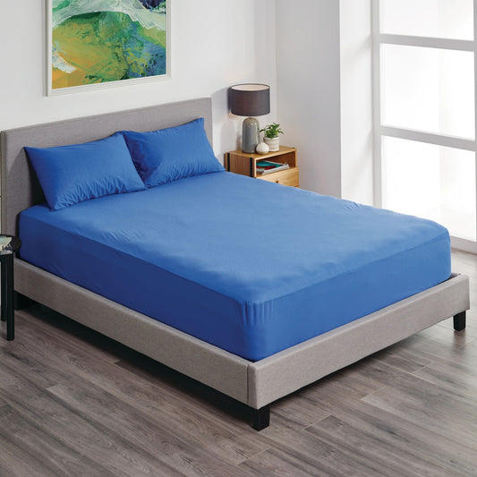 Protect-A-Bed Fusion Waterproof Sheet Set - Cobalt