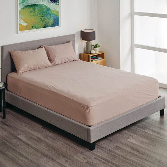 Protect-A-Bed Fusion Latte colour fitted waterproof sheet - Absorption 520 ml