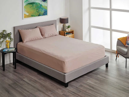 Protect a Bed Fusion Tencel Pillow Protectors Latte