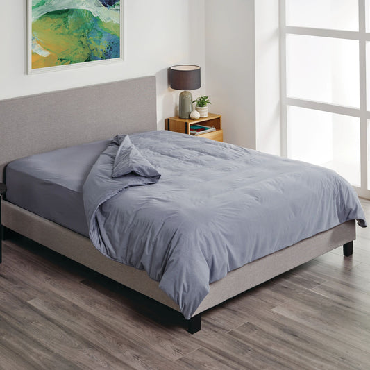 Protect-A-Bed Fusion charcoal waterproof Quilt cover - Absorption 1620 ml
