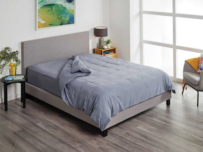 Protect a Bed Fusion Tencel Quilt/Doona Cover Charcoal