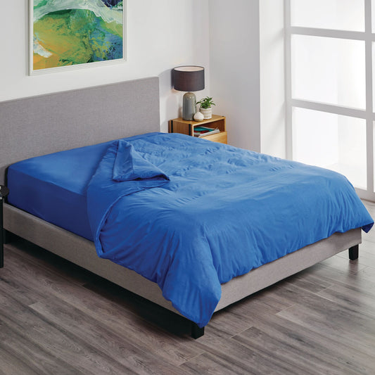 Protect-A-Bed Fusion Cobolt waterproof Quilt cover - Absorption 1620 ml