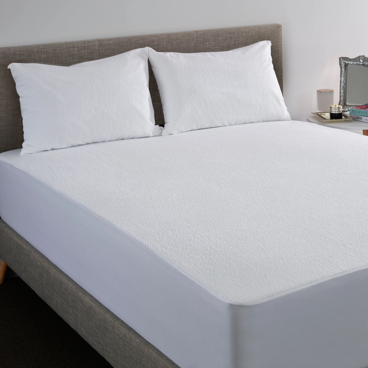Protect-A-Bed Comfortshield Gold Cotton Terry Fitted Waterproof Mattress Protector - Absorption 1000 ml