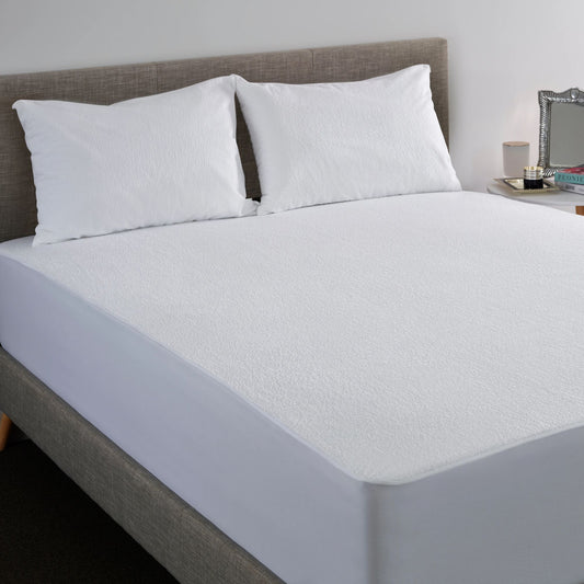 Protect-A-Bed Comfortshield Gold Cotton Terry Fitted Waterproof Mattress Protector - Absorption 1000 ml