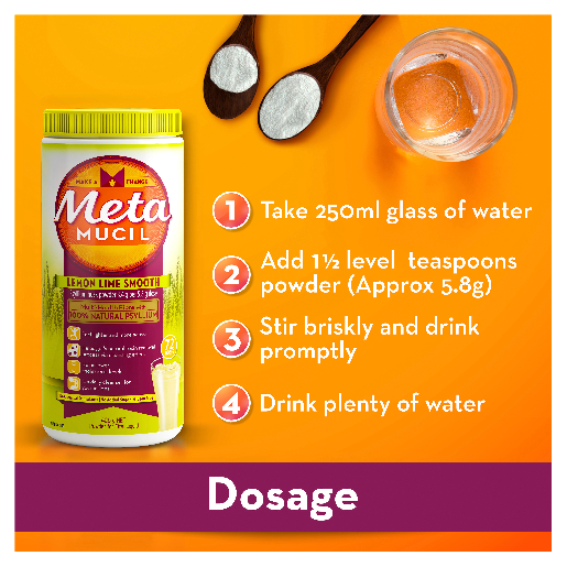 Metamucil Daily Lemon Lime Flavour 425gm