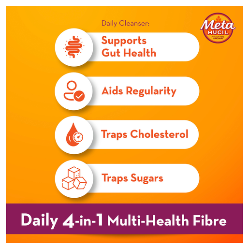 Metamucil Daily Lemon Lime Flavour 425g