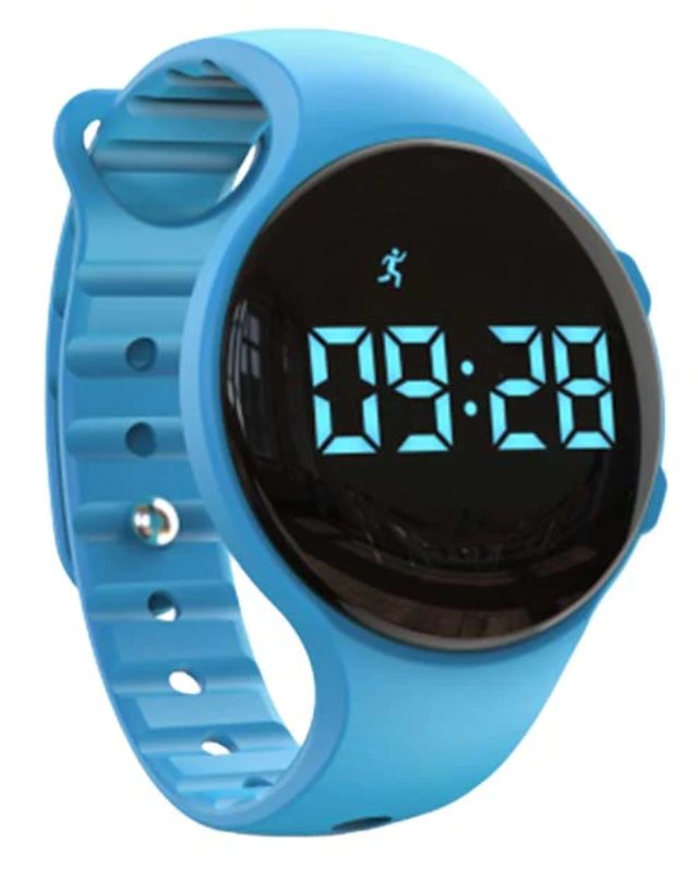 Pjama Vibrating Alarm Reminder Watch - Light Blue