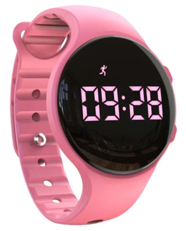 Pjama Vibrating Alarm Reminder Watch - Pink