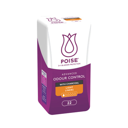 Poise Charcoal Light Liners