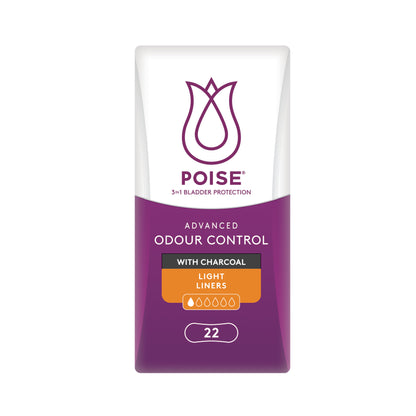 Poise Charcoal Light Liners