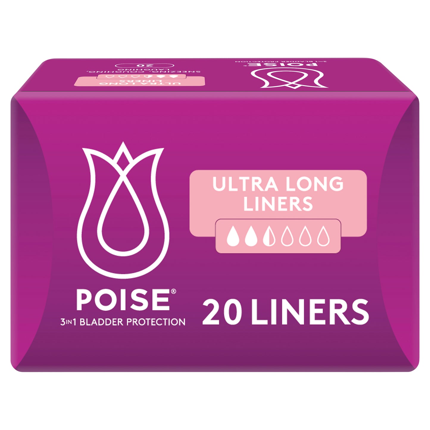 Poise Ultra Long Liners