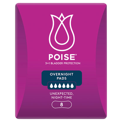 Poise Overnight Pads