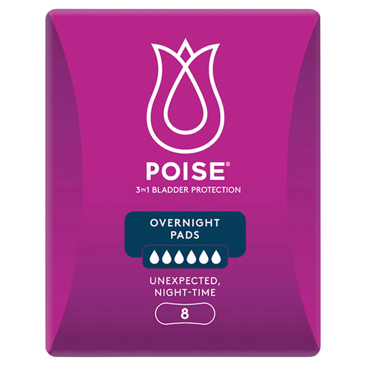 Poise Overnight Pads