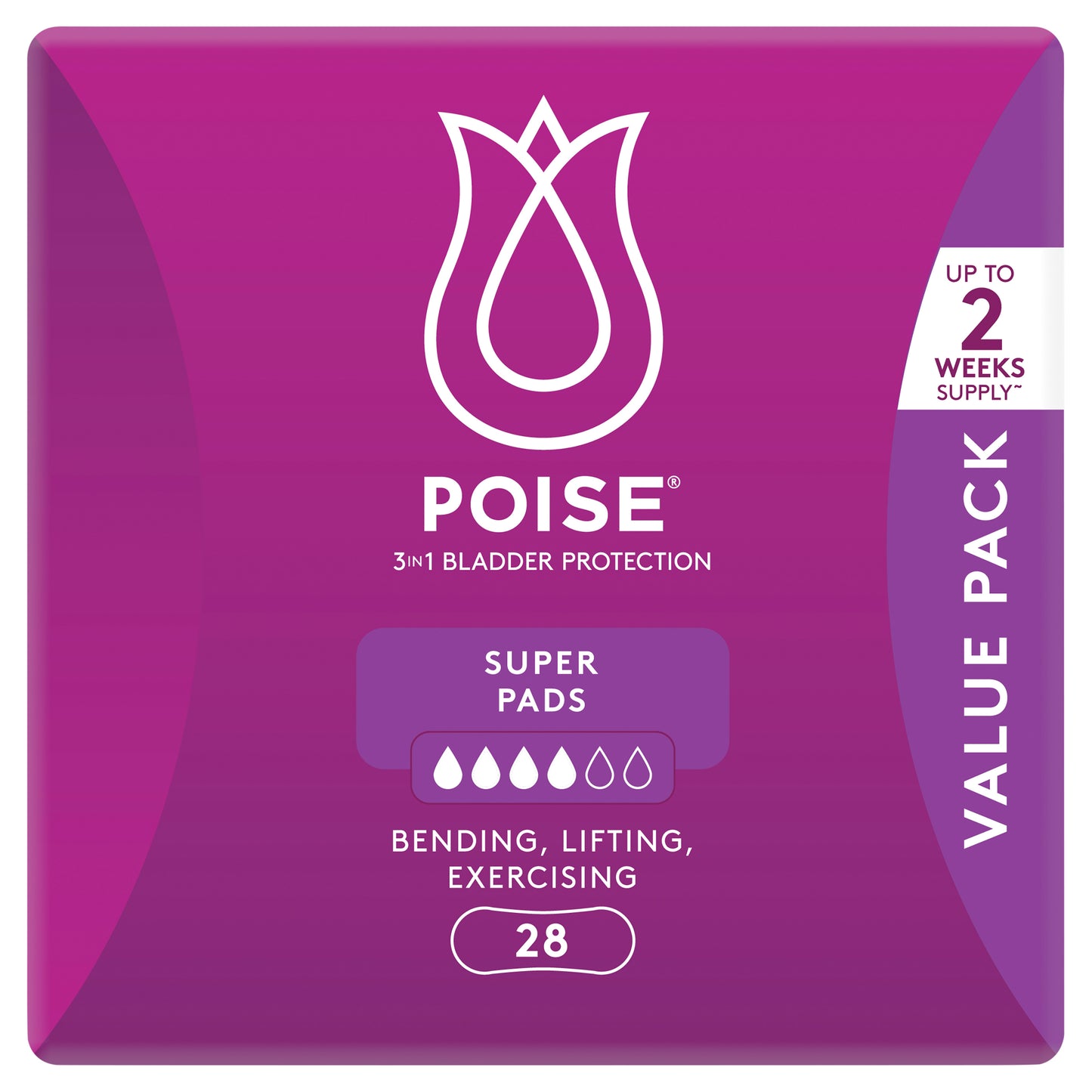 Poise Super Pads Bulk