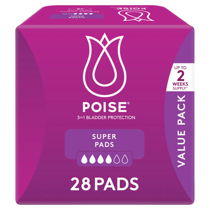 Poise Super Pads Bulk