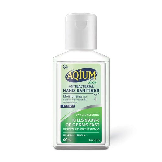 Aqium Hand Sanitiser Aloe 60ml