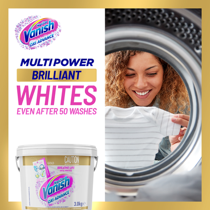 Vanish Napisan Gold Pro Oxiaction White 3kg