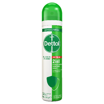Dettol 2 in 1 Sanitiser Surface Spray 90ml