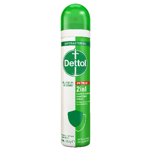 Dettol 2 in 1 Sanitiser Surface Spray 90ml