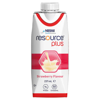 Resource Plus Strawberry Prism Tetra Pack 237ml