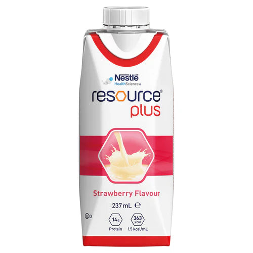 Resource Plus Strawberry Prism Tetra Pack 237ml
