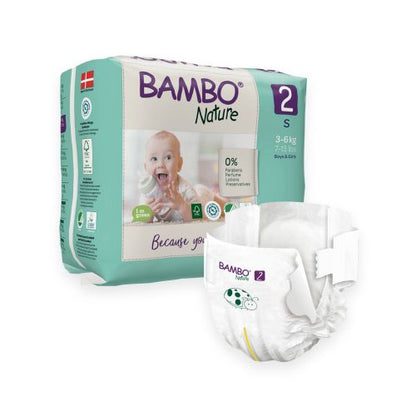 Nappy Bamboo Nature Size 1 (2-4kg)