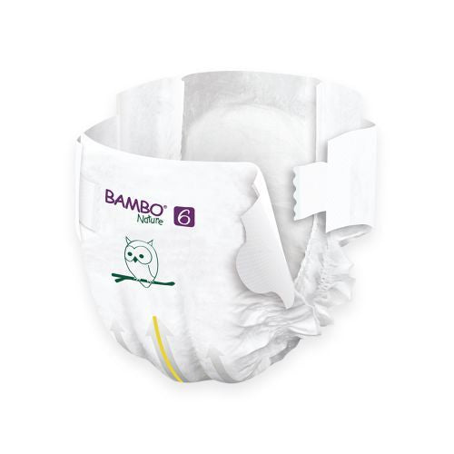 Nappy Bamboo Nature Size 6 (16kg+)