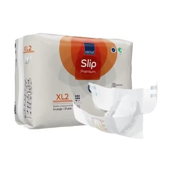 Abena Slip Xl2 Prem Org 3400Ml 110-170Cm (Packet 23)(Sa43069)