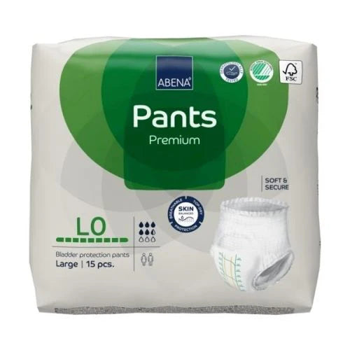 Abena Pants L0, L1, L2, L3 Green