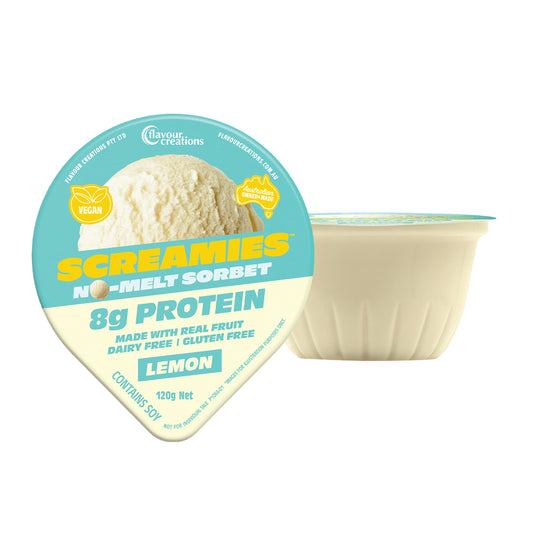 FC Screamies Lemon Sorbet 120gm (Carton 36)