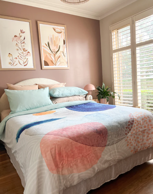 Staydry Durabreathe Quilt Cover Luna Bloom