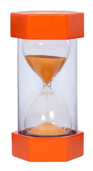 Sandtimer - 1 minute (Orange)