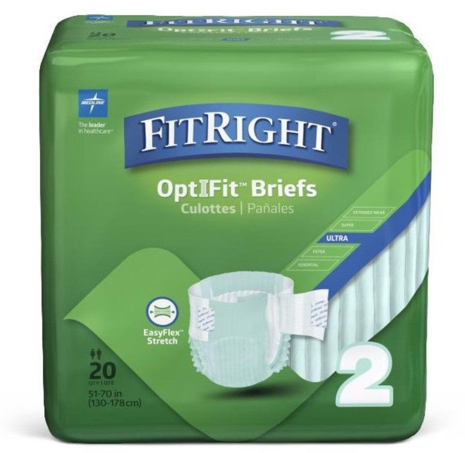 Medline FitRight Stretch Ultra Briefs