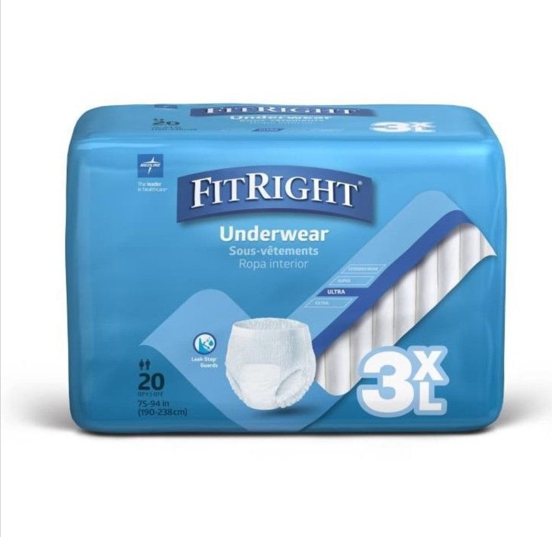 Medline FitRight Specality Size Underwear