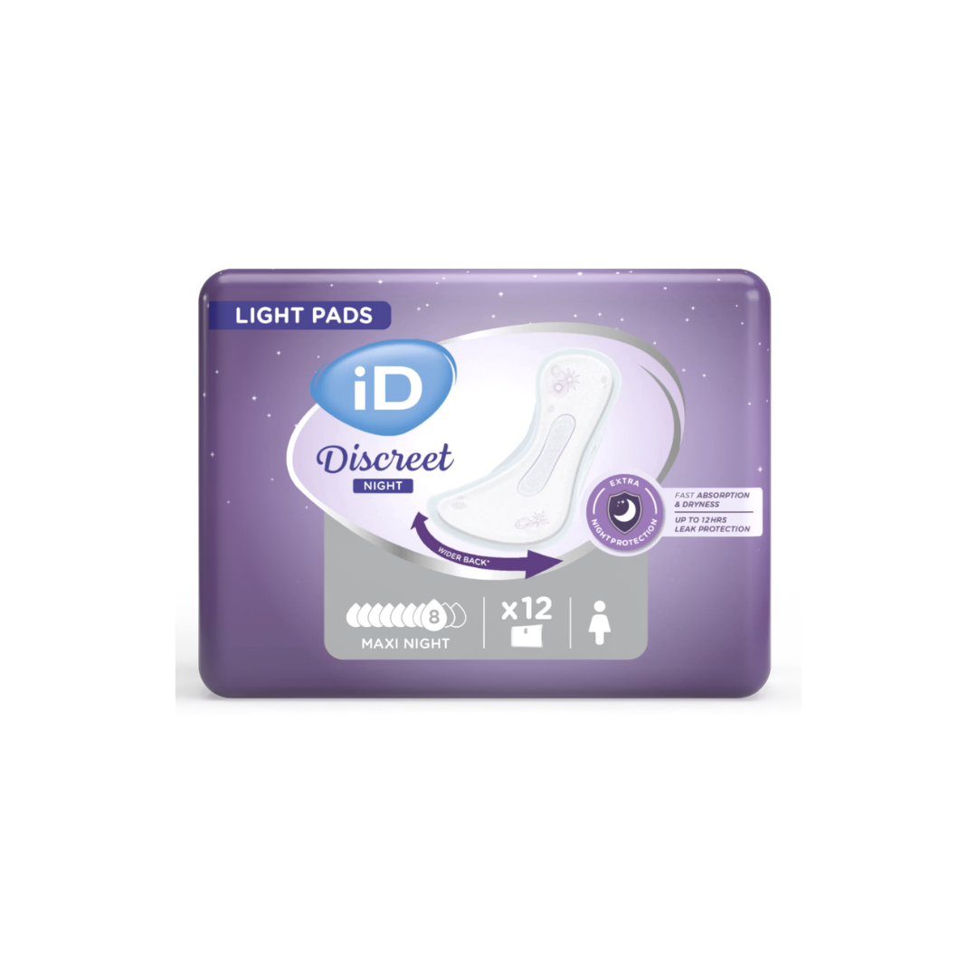 iD Discreet Pad Light Maxi Night 390mm 1034ml