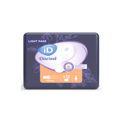 iD Discreet Pad Light Normal Women 270mm 308ml
