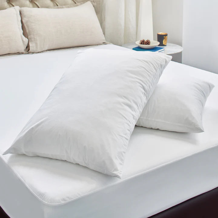 Protect a Bed Satin Smooth Dynatex Fitted Waterproof Pillow Protectors Standard