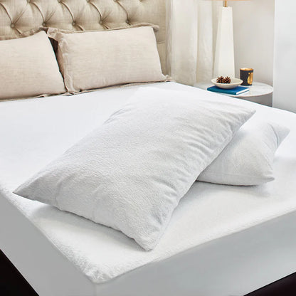 Protect a Bed Comfortshield Gold Cotton Terry Fitted Waterproof Pillow Protectors Standard