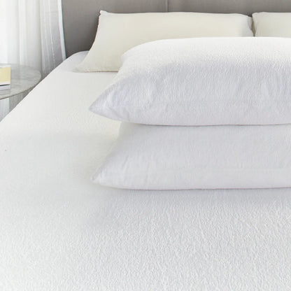 Protect a Bed Comfortshield Deluxe Cotton Terry Fitted Waterproof Pillow Protectors