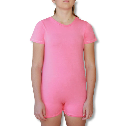 Pink Short Sleeve Bodysuit  |  Wonsie